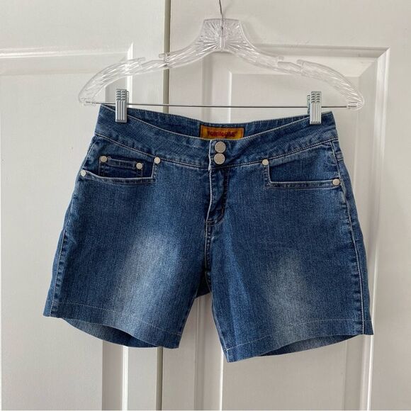 Y2K Mid Rise Vintage Denim Shorts - Picture 1 of 7